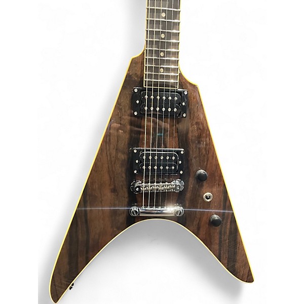 Used Zemitis ZVW22 Ebony Solid Body Electric Guitar