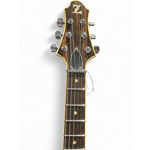 Used Zemitis ZVW22 Ebony Solid Body Electric Guitar