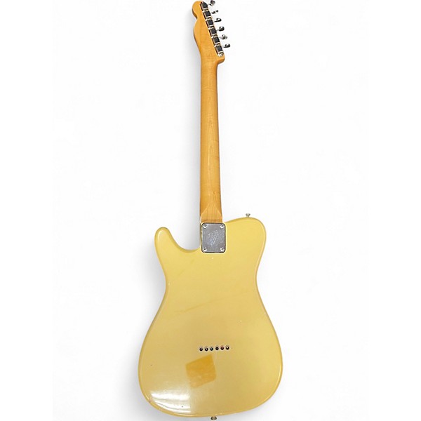 Vintage 1980s Fender Bullet Deluxe Cream Solid Body Electric Guitar