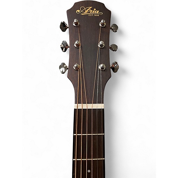 Used Aria aria-131 2 Tone Sunburst Acoustic Guitar