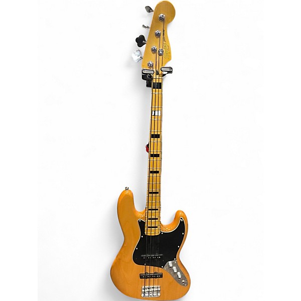 Used Squier Classic Vibe 1970S Jazz Bass Natural Electric Bass Guitar