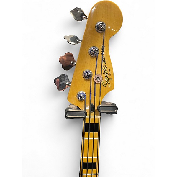 Used Squier Classic Vibe 1970S Jazz Bass Natural Electric Bass Guitar