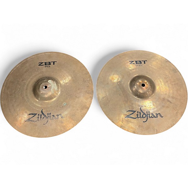Used Zildjian 14in ZBT Hi Hat Pair Cymbal