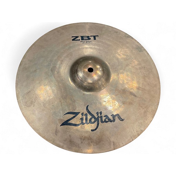 Used Zildjian 14in ZBT Hi Hat Pair Cymbal