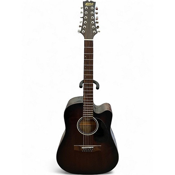 Used Mitchell T331TCE Natural 12 String Acoustic Electric Guitar