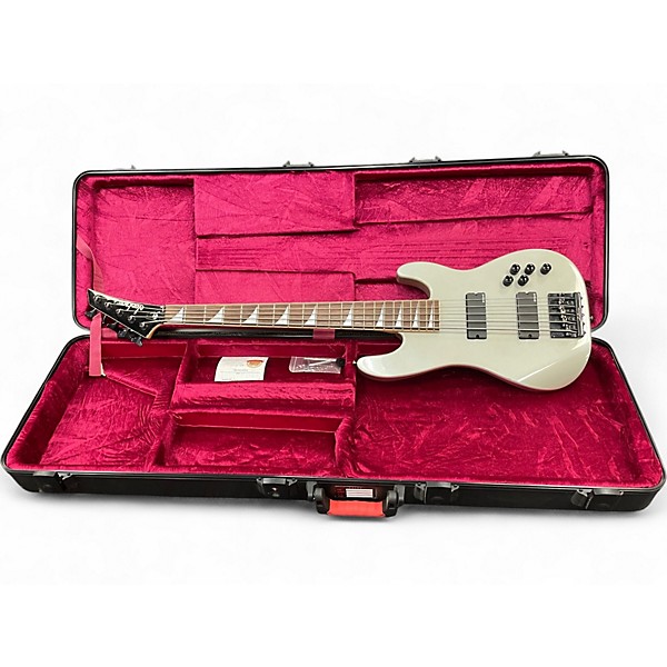 Used Jackson David Ellefson CB-XV Quicksilver Electric Bass Guitar