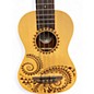 Used Luna Uke Bass Tatoo Natural Ukulele