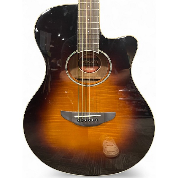 Used Yamaha APX600 Tobacco Sunburst Acoustic Electric Guitar