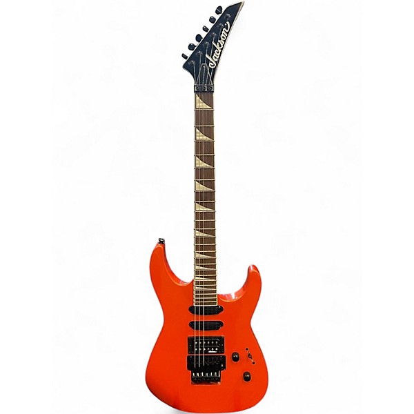 Used Jackson SLX3 Orange Solid Body Electric Guitar