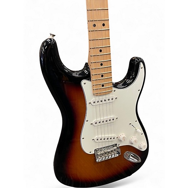 Used Fender Player Stratocaster 3 Color Sunburst Solid Body Electric Guitar