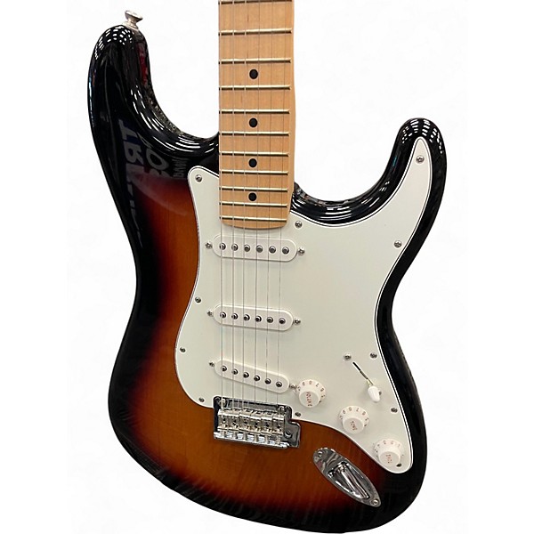 Used Fender Player Stratocaster 3 Color Sunburst Solid Body Electric Guitar
