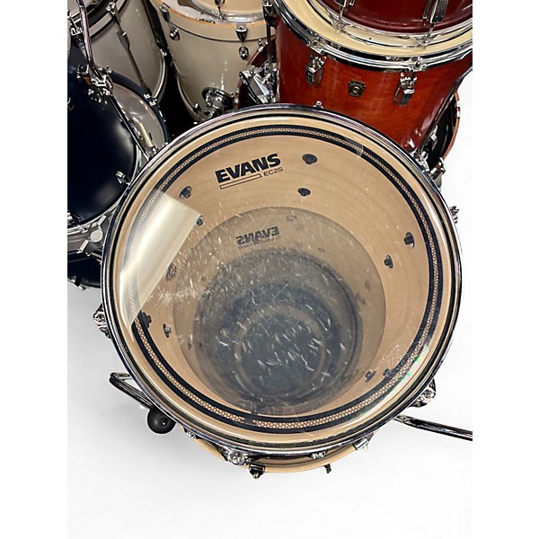 Used Yamaha 4 Piece STAGE CUSTOM BIRCH BLACK Drum Kit