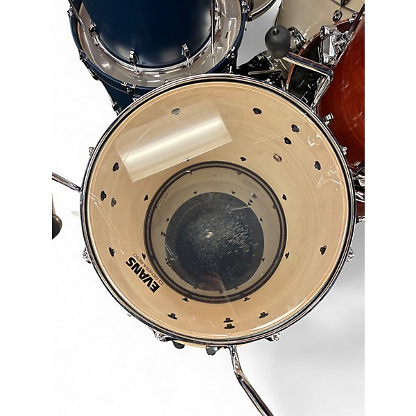 Used Yamaha 4 Piece STAGE CUSTOM BIRCH BLACK Drum Kit