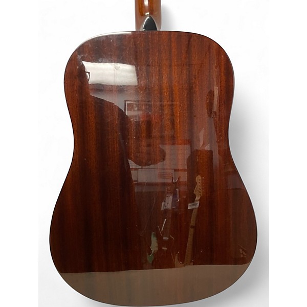 Used Fender CD60 Dreadnought 2 Color Sunburst Acoustic Guitar