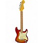 Used Fender American Deluxe Stratocaster Sunset Metallic Solid Body Electric Guitar thumbnail