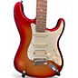Used Fender American Deluxe Stratocaster Sunset Metallic Solid Body Electric Guitar