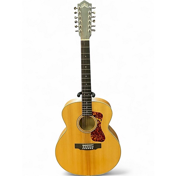 Used Guild F2512E Natural 12 String Acoustic Guitar