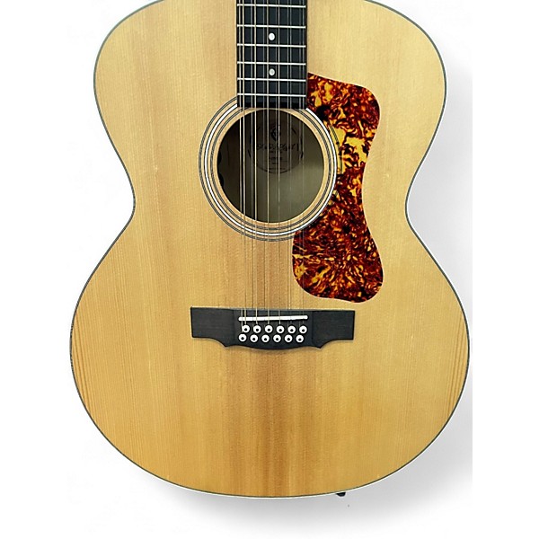 Used Guild F2512E Natural 12 String Acoustic Guitar