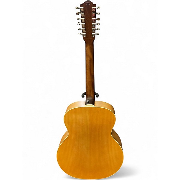 Used Guild F2512E Natural 12 String Acoustic Guitar