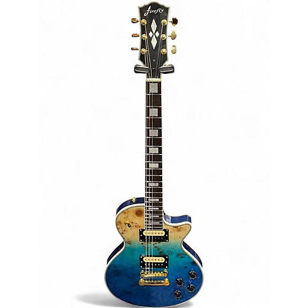Used Firefly ELITE Ocean Blue Solid Body Electric Guitar
