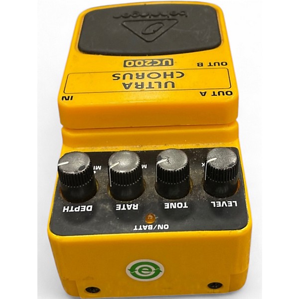 Used Behringer UC200 Stereo Chorus Effect Pedal