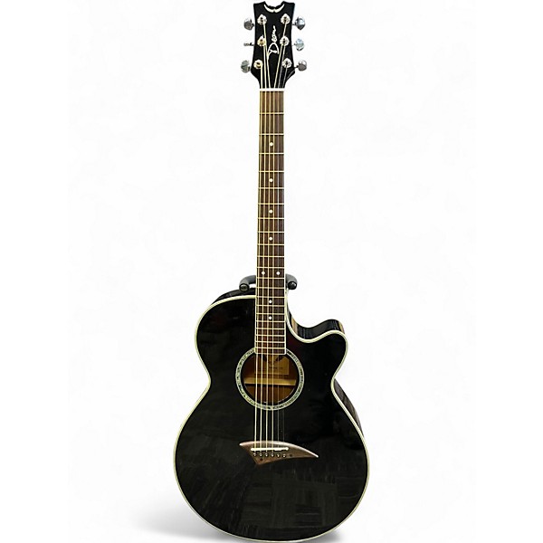 Used Dean Performer E CBK Black Acoustic Electric Guitar