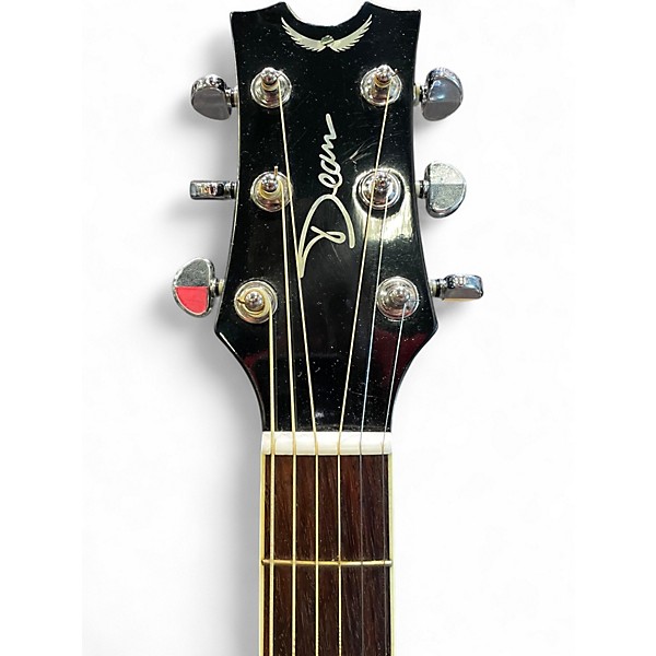 Used Dean Performer E CBK Black Acoustic Electric Guitar