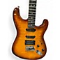 Used Fender American Deluxe Stratocaster 50th anniversary FMT Amber Burst Solid Body Electric Guitar