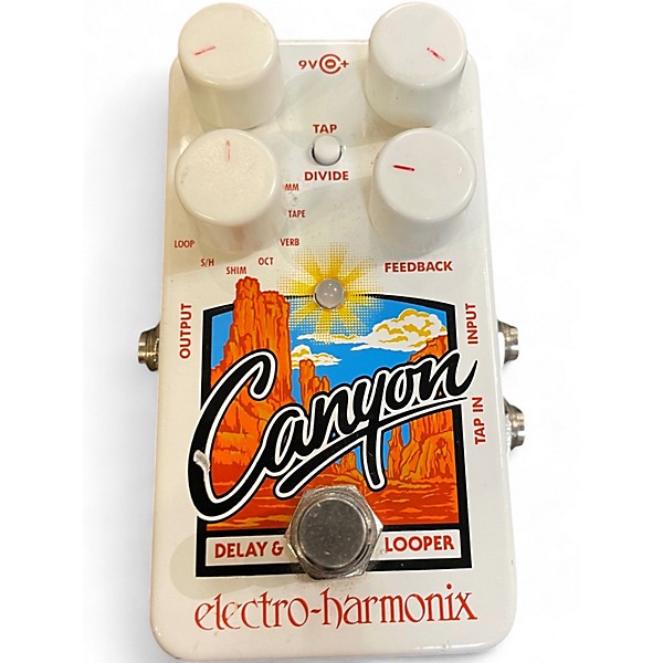 Used Electro-Harmonix Canyon Delay and Looper Effect Pedal