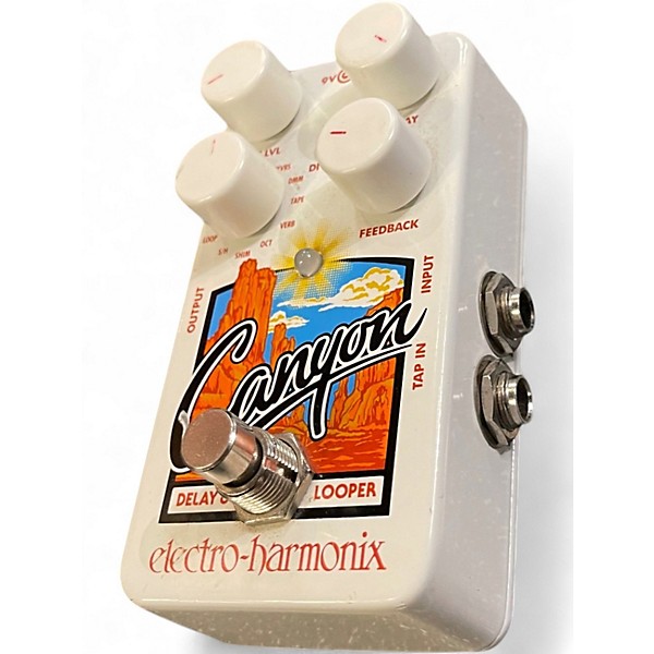 Used Electro-Harmonix Canyon Delay and Looper Effect Pedal