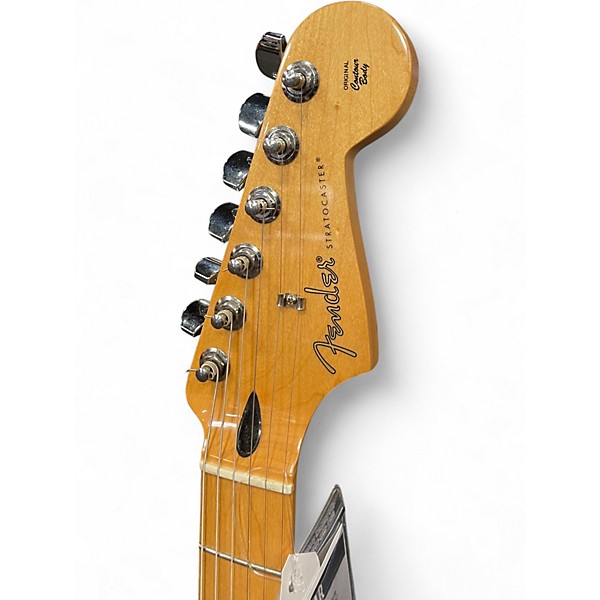 Used Fender Player Stratocaster Olympic White Solid Body Electric Guitar