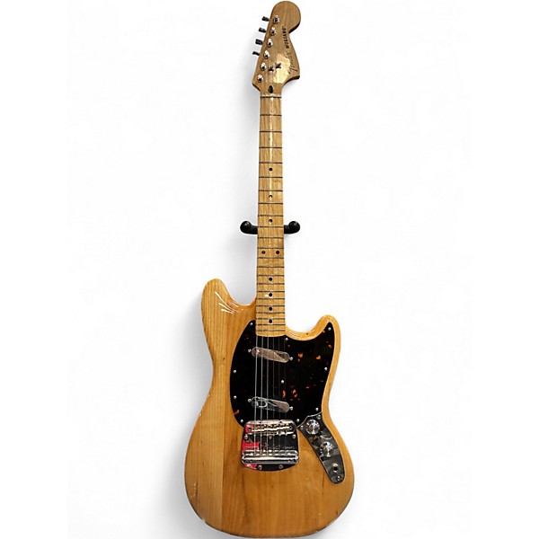 Used Fender BEN GIBBARD MUSTANG Natural Solid Body Electric Guitar