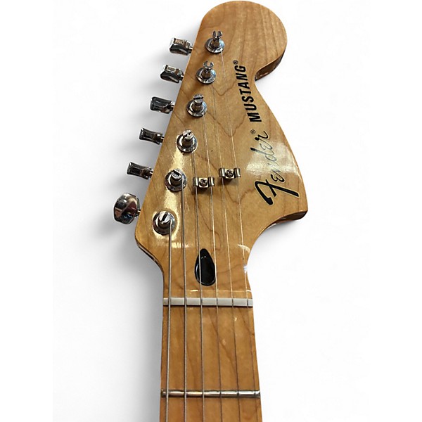 Used Fender BEN GIBBARD MUSTANG Natural Solid Body Electric Guitar