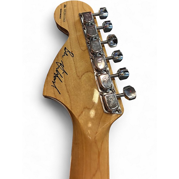 Used Fender BEN GIBBARD MUSTANG Natural Solid Body Electric Guitar