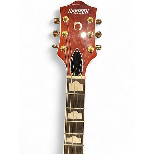 Used 2023 Gretsch Guitars G6120TG-DS Player's Edition Nashville w/Bigsby Roundup Orange Hollow Body Electric Guitar