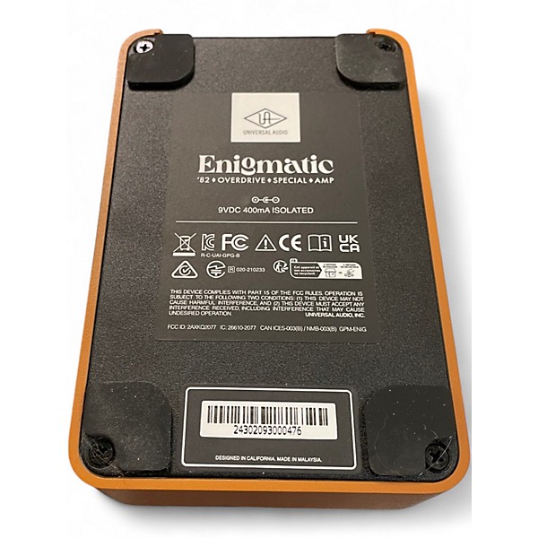 Used Universal Audio ENIGMATIC Guitar Preamp