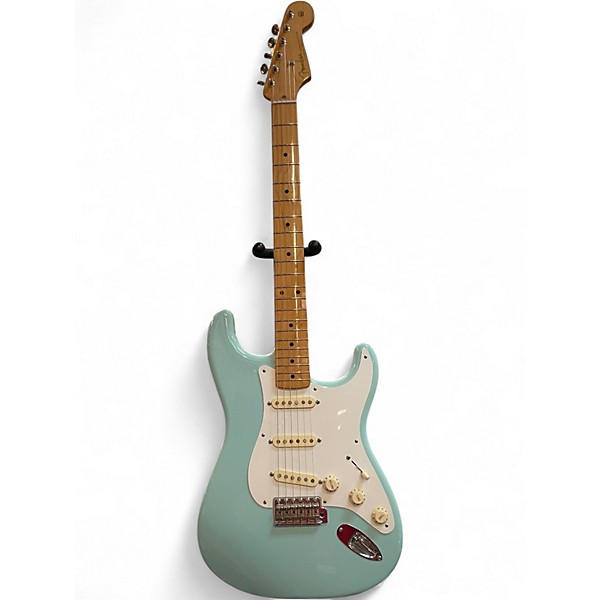 Used Fender Classic Series '50s Stratocaster Daphne Blue Solid Body Electric Guitar