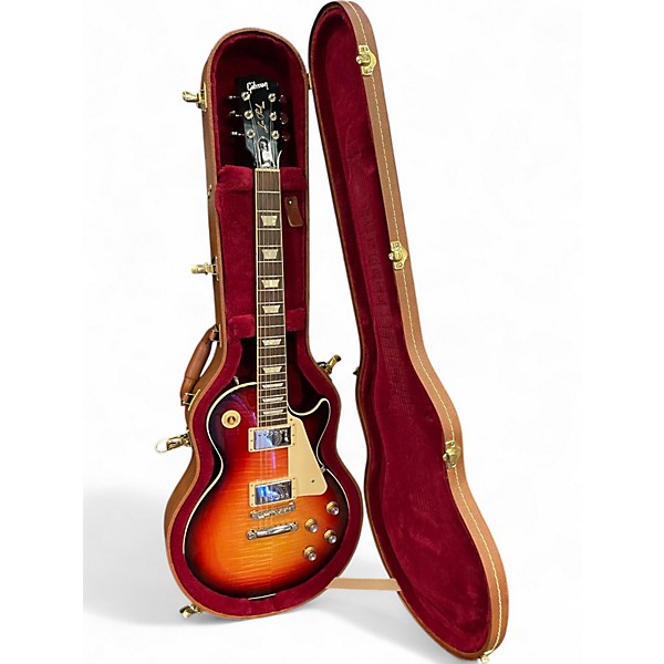 Used Gibson Les Paul Standard 60s Tri-Burst Solid Body Electric Guitar
