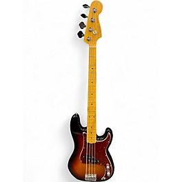 Used Fender American Professional II Precision Bass 2 Color Sunburst Electric Bass Guitar