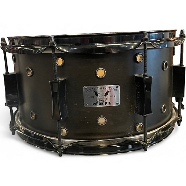 Used Pork Pie 13in Little Squealer Snare Black Drum