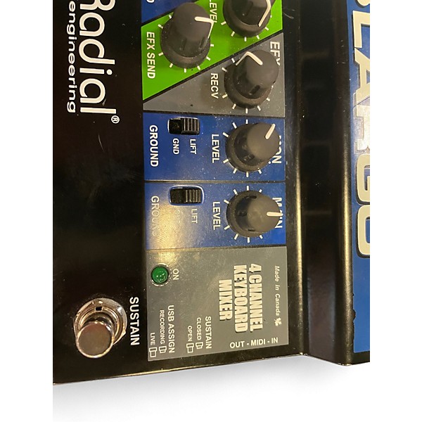 Used Radial Engineering Key Largo Line Mixer
