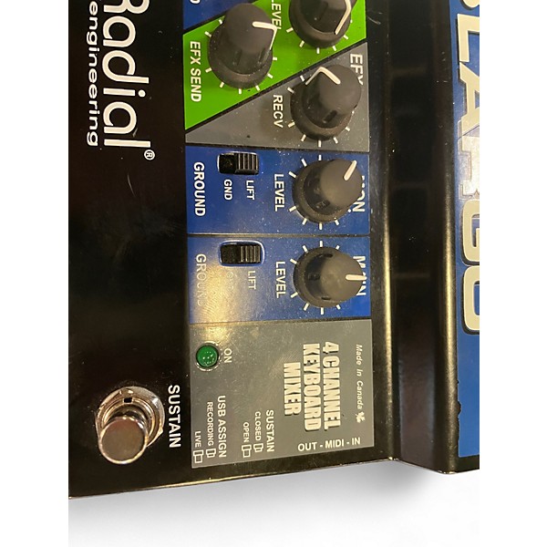 Used Radial Engineering Key Largo Line Mixer
