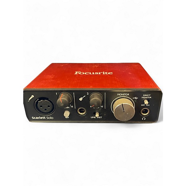 Used Focusrite Scarlett Solo Gen 2 Audio Interface