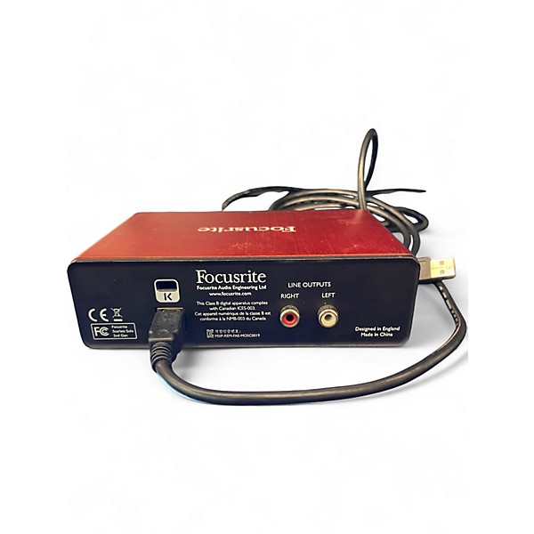Used Focusrite Scarlett Solo Gen 2 Audio Interface