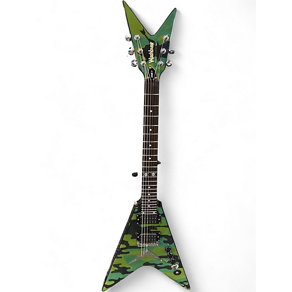 Used Washburn DIME V Camo Solid Body Electric Guitar