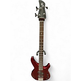 Used Yamaha TRBX174 Candy Apple Red Metallic Electric Bass Guitar