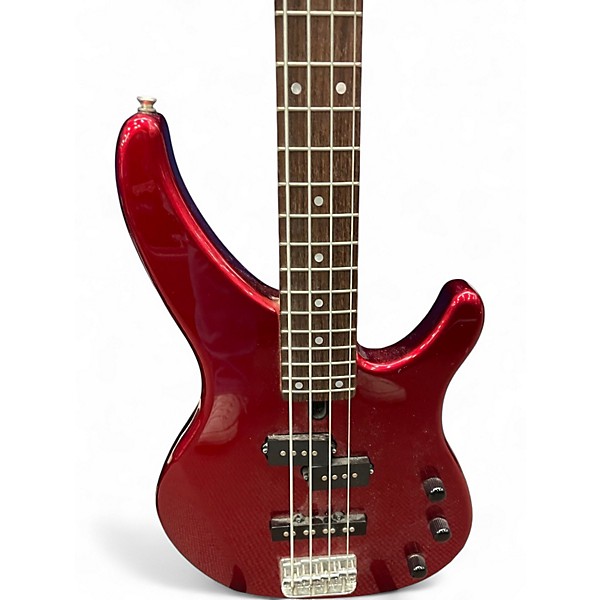 Used Yamaha TRBX174 Candy Apple Red Metallic Electric Bass Guitar