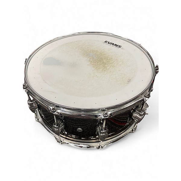 Used DW 6.5X14 Design Series Snare Black Drum