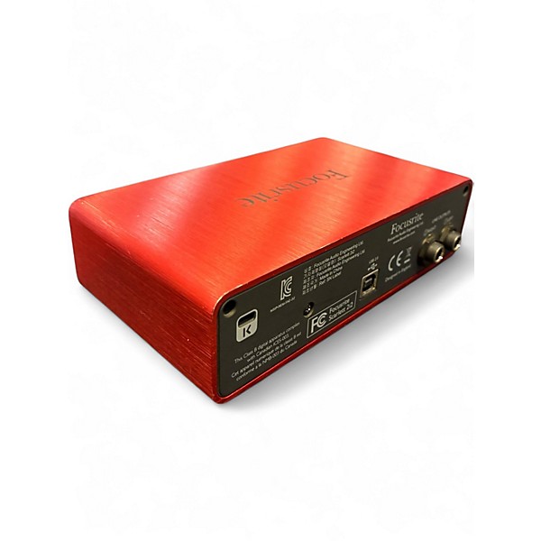 Used 2016 Focusrite Scarlett 2i2 Audio Interface