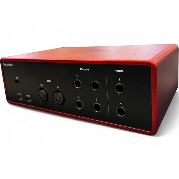 Used Focusrite SCARLETT 4i4 Gen 4 Audio Interface